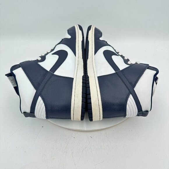 Nike Dunk High Villanova Men Size 11.5 309432 141 Midnight Navy White Shoes - Picture 9 of 15